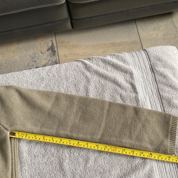 Vintage Merino Wool Cardigan DEKKER Long Size Small - Picture 5 of 10